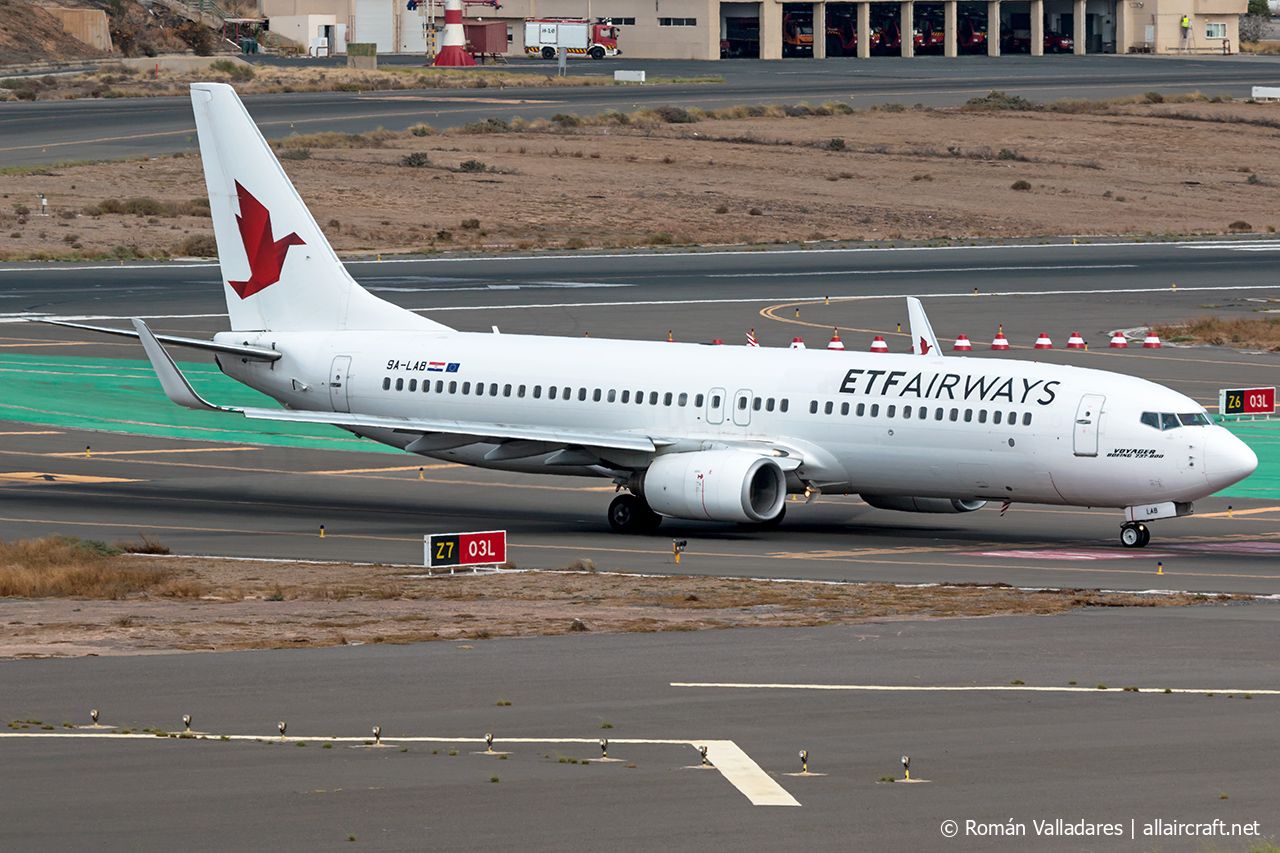 9A-LAB (30882) 2001 Boeing 737-8K5(WL)