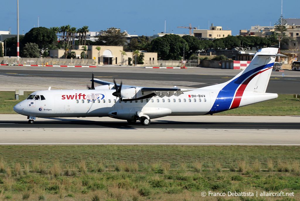 9H-BWW (416) 1994 ATR 72-202(F)