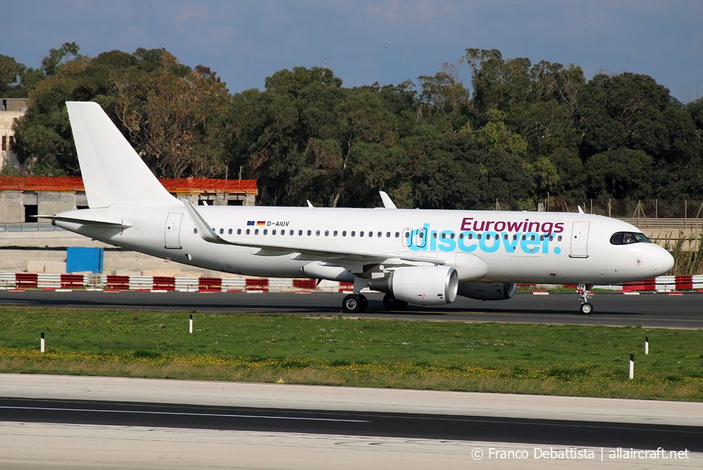 D-AIUV (7174) 2016 Airbus A320-214(WL)