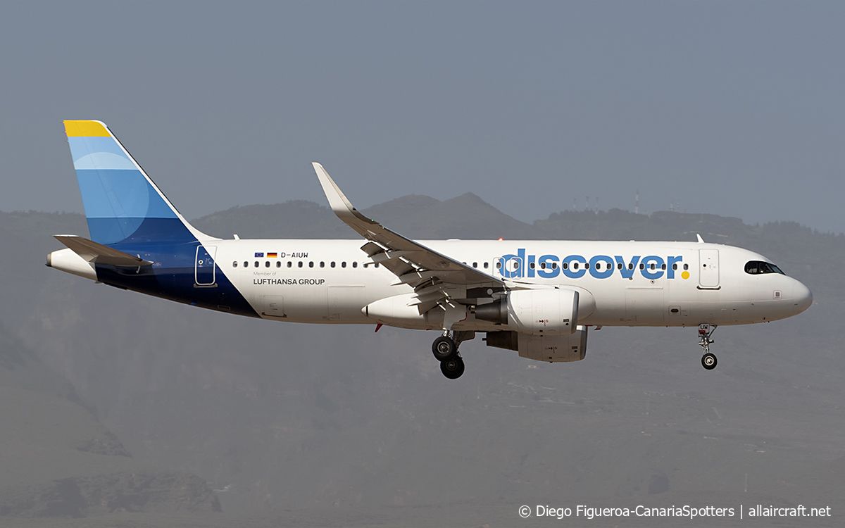 D-AIUW (7251) 2016 Airbus A320-214(WL)