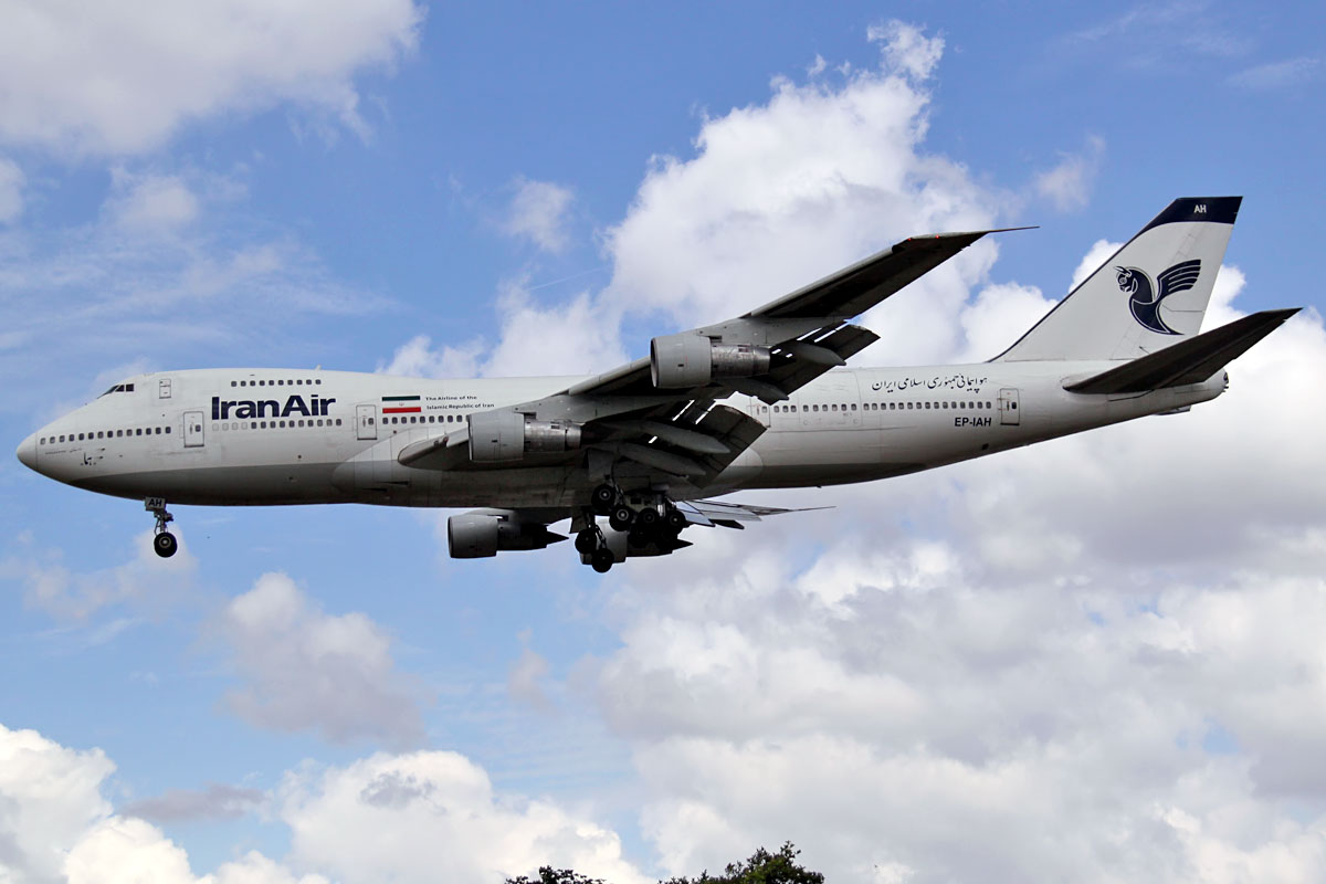 EP-IAH (22218) 1976 Boeing 747-286B