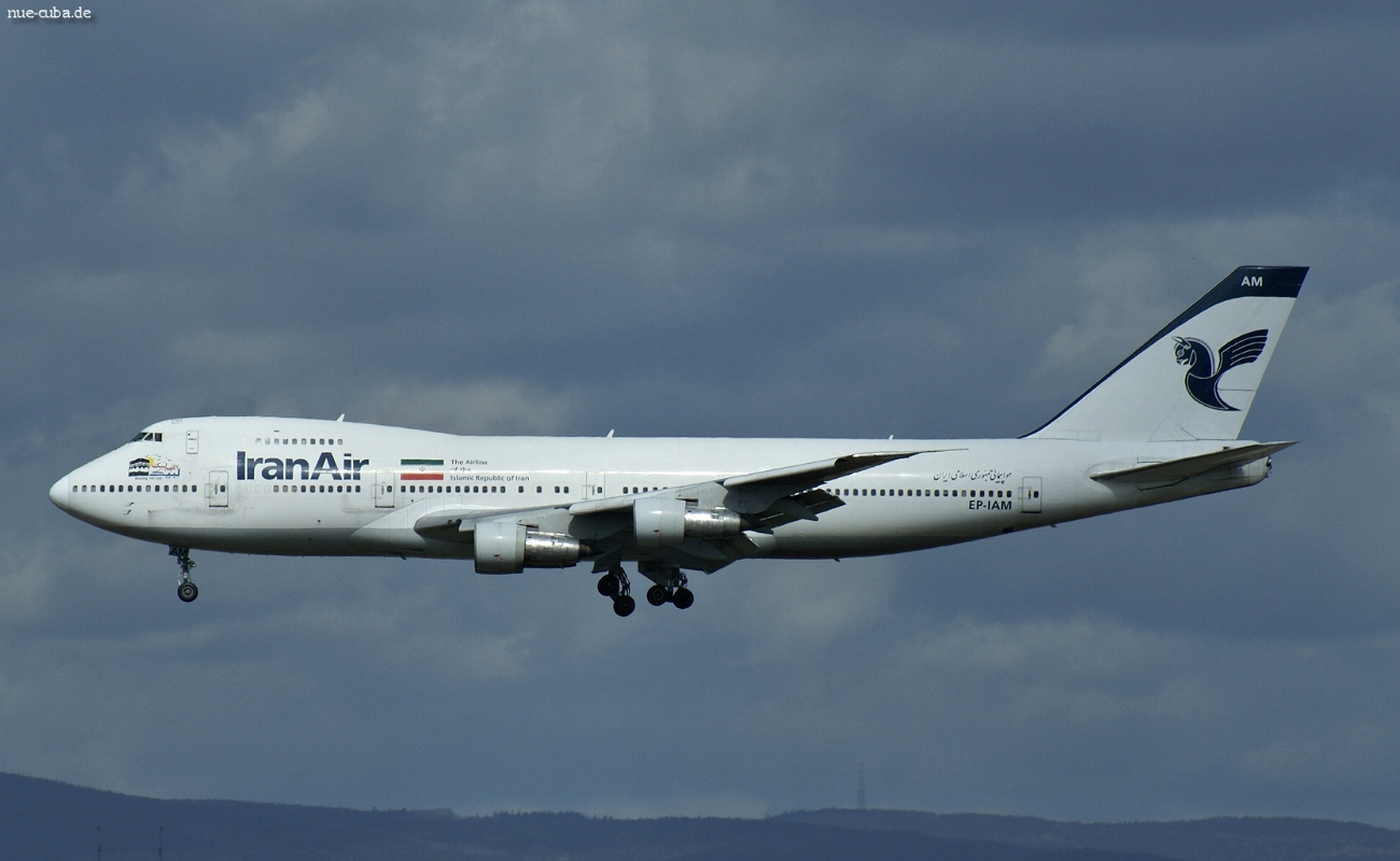 EP-IAM (21759) 1979 Boeing 747-186B