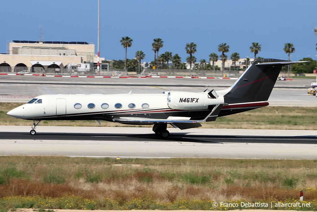 N461FX · Gulfstream Aerospace G450 · (MLA / LMML)