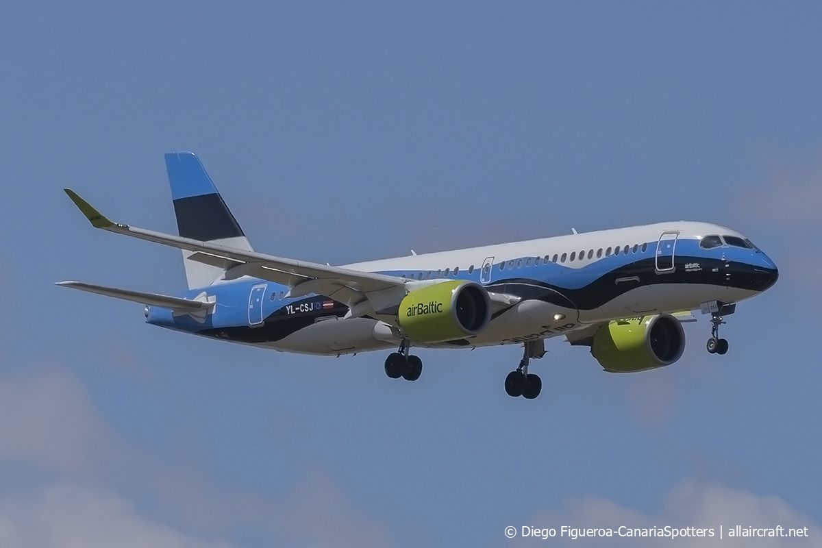 YL-CSJ (55038) 2018 Airbus A220-300