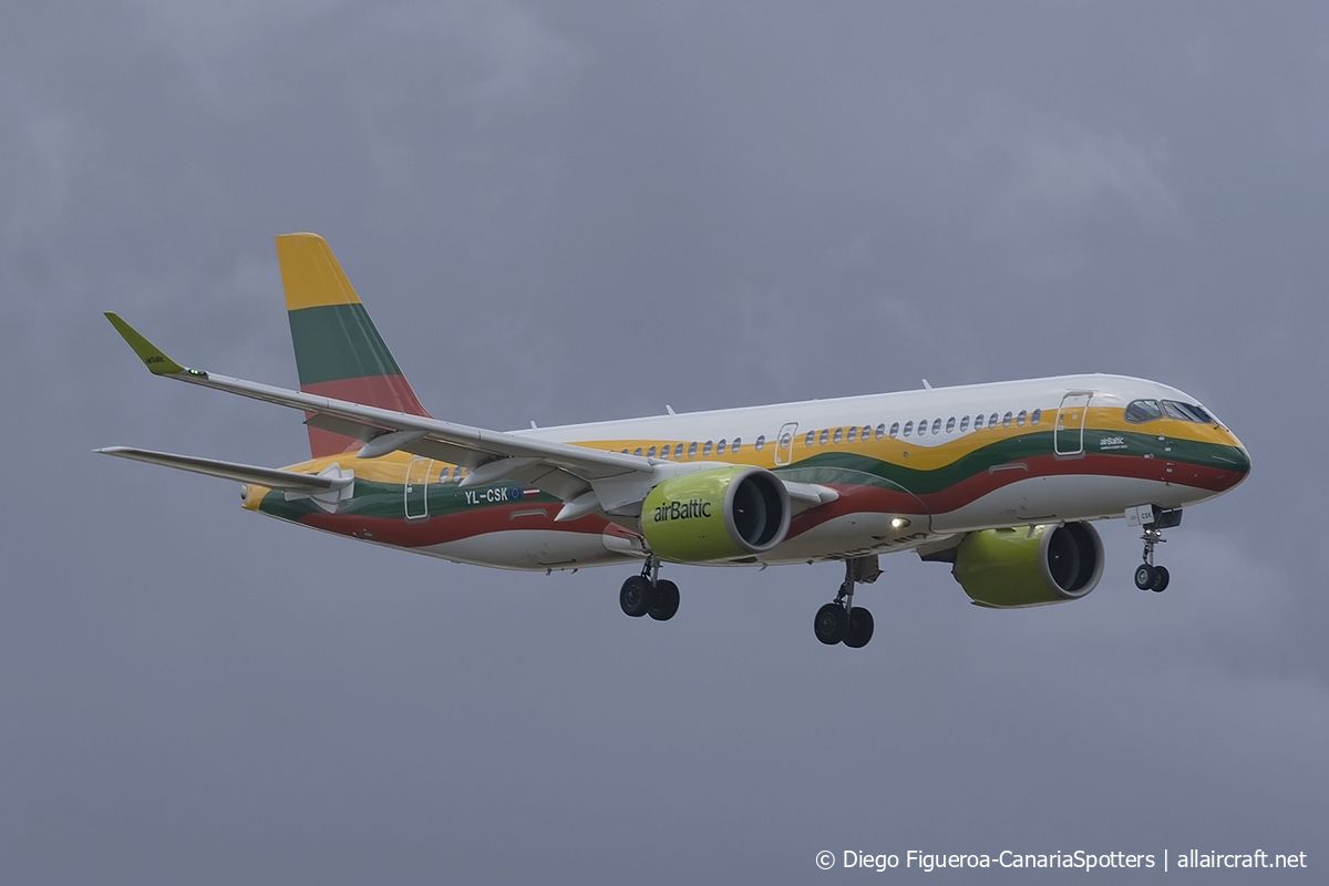 YL-CSK (55039) 2018 Airbus A220-300