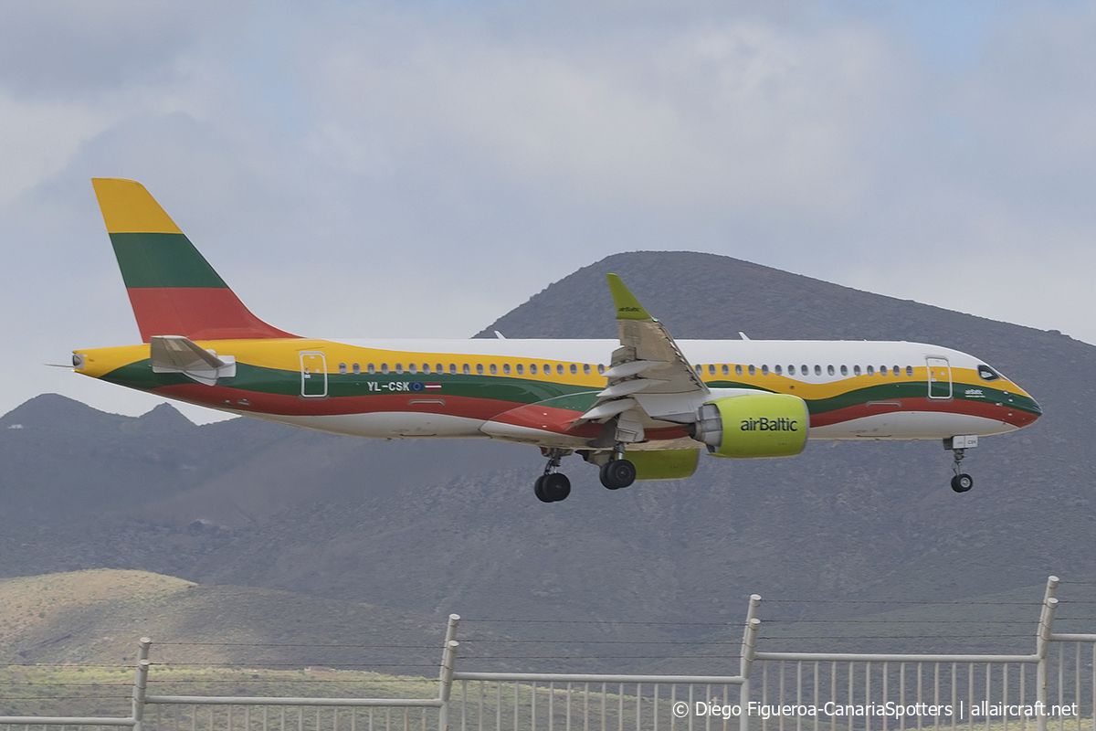 YL-CSK (55039) 2018 Airbus A220-300