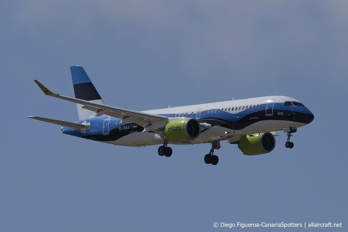 YL-CSJ (55038) 2018 Airbus A220-300