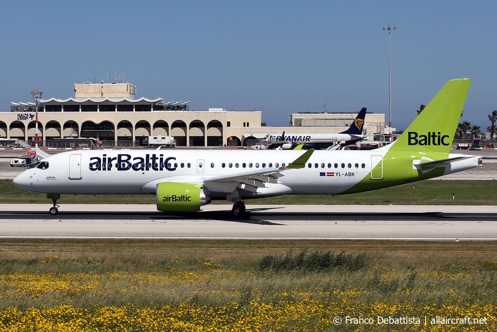 YL-ABK (55182) 2022 Airbus A220-300