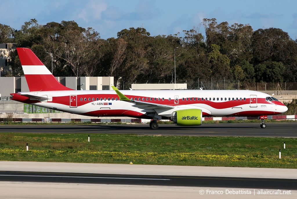 YL-ABN (55215) 2023 Airbus A220-300