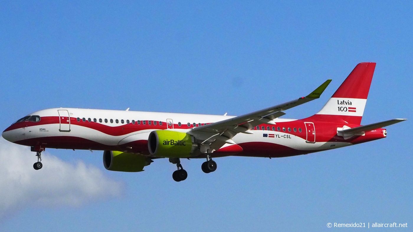 YL-CSL (55041) 2018 Airbus A220-300