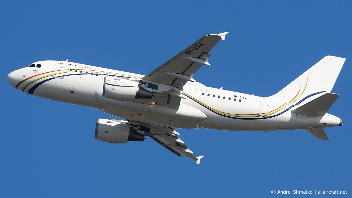 9M-NAA (2949) 2006 Airbus A319-115 ACJ