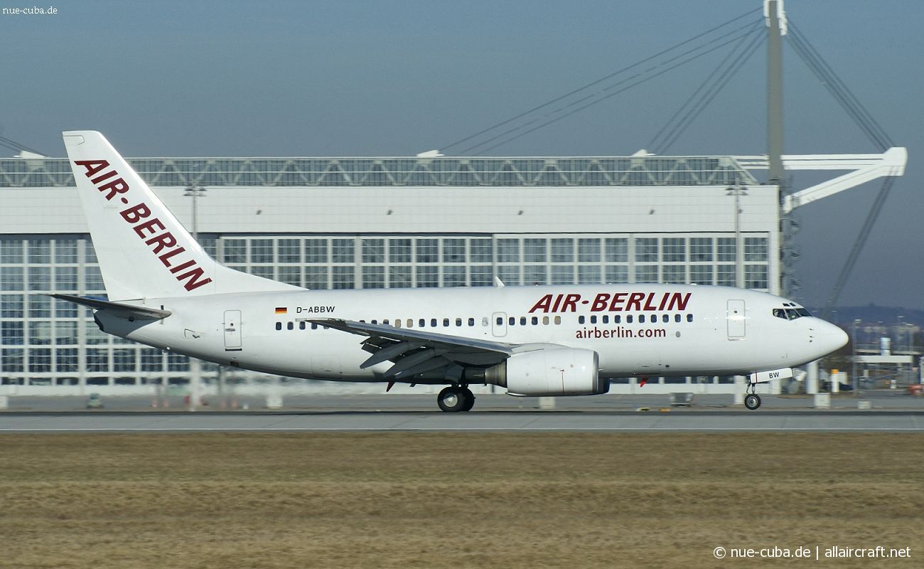 D-ABBW (cn 30642) Boeing 737-7Q8