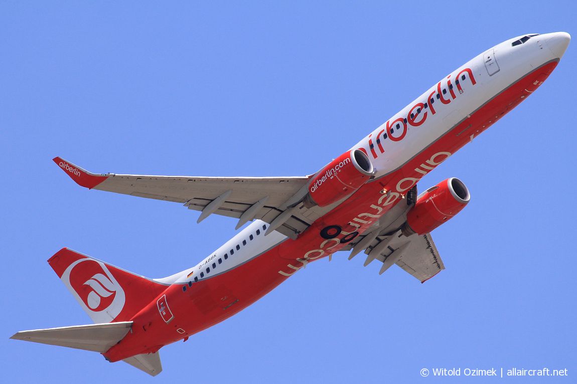 D-ABBK (cn 33013) Boeing 737-8BK