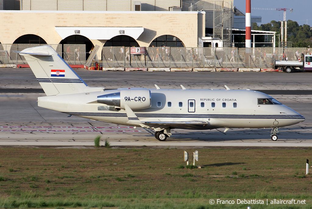 9A-CRO (5322) 1996 Bombardier CL-600-2B16 Challenger 604