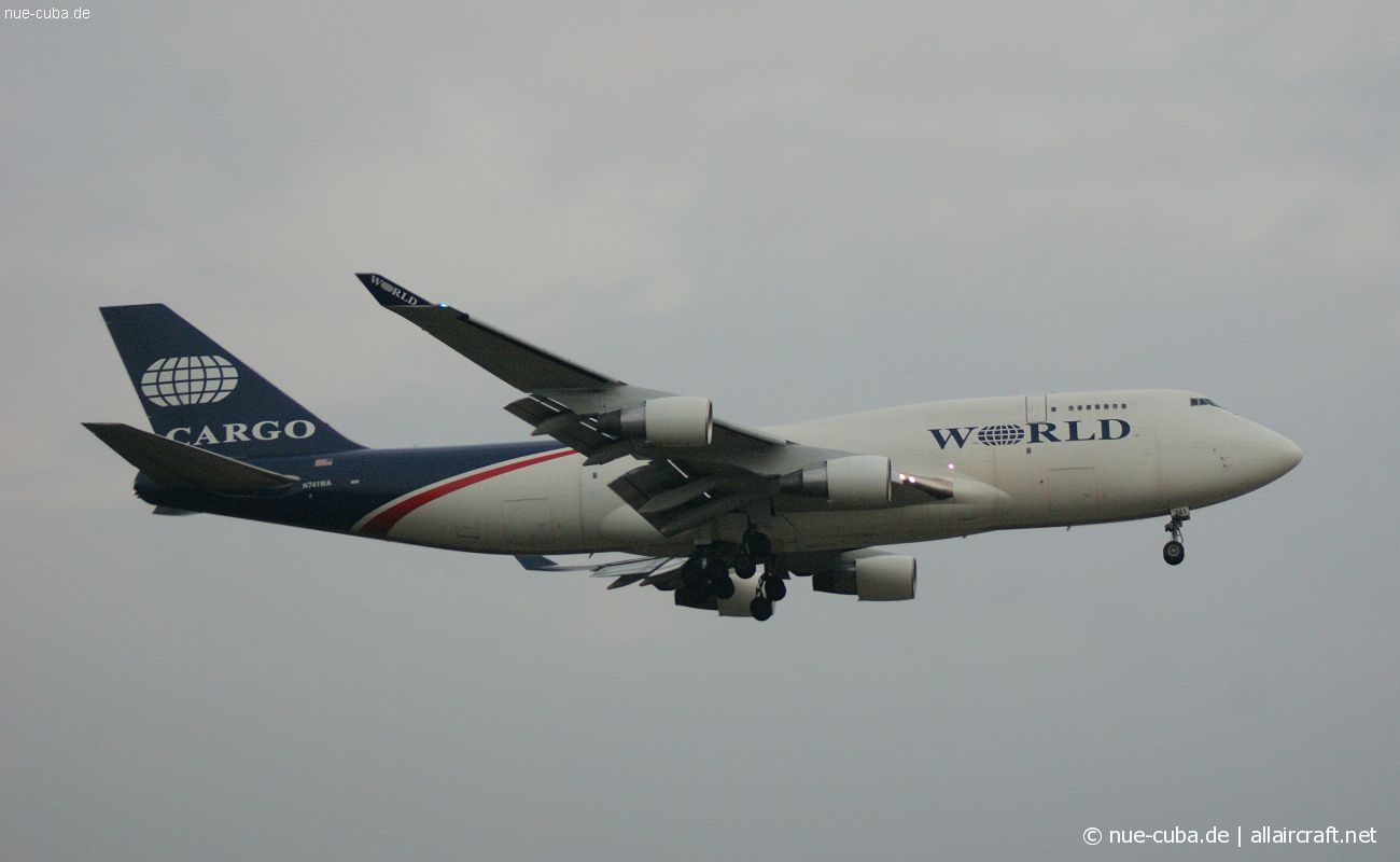 N741WA (25702) 1993 Boeing 747-4H6(BDSF)