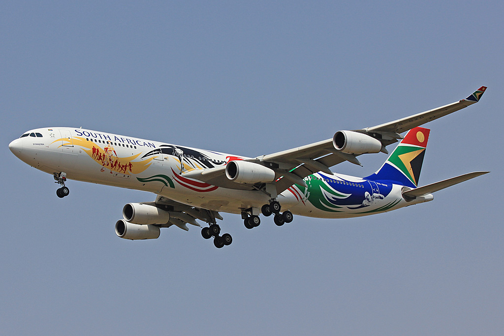 ZS-SXD (643) 2004 Airbus A340-313X