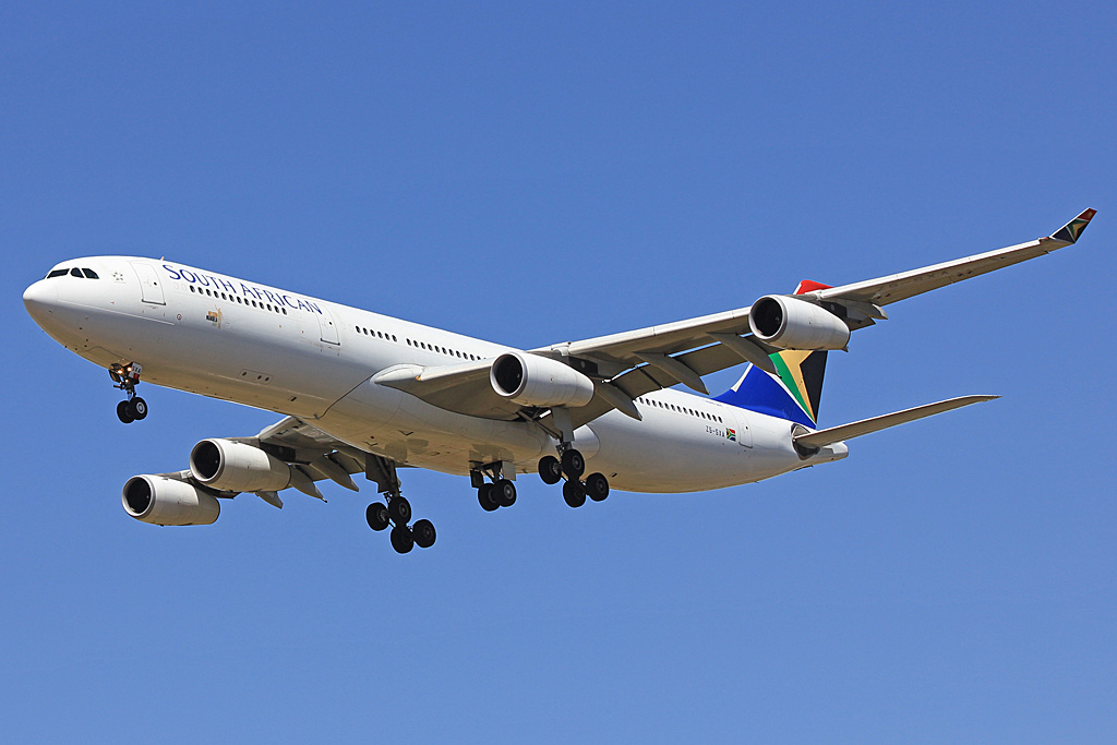 ZS-SXA (544) 2003 Airbus A340-313X