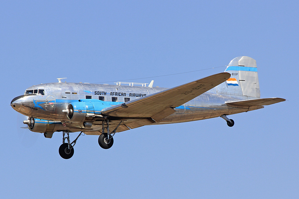 ZS-BXF (12107) 1943 Douglas C-47A Skytrain