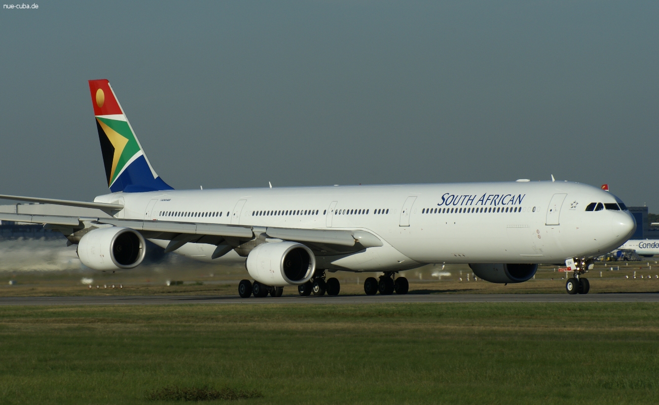 ZS-SNI (630) 2005 Airbus A340-642
