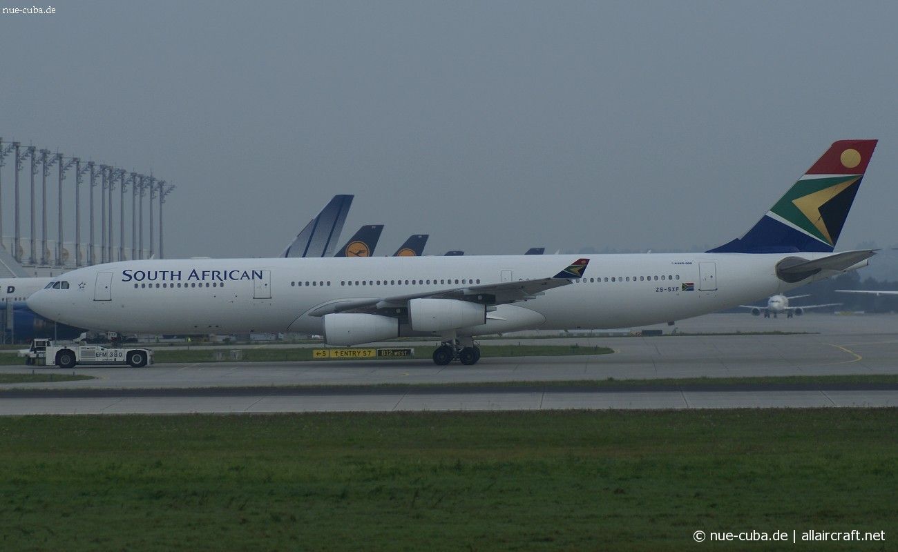 ZS-SXF (cn 0651) Airbus A340-313X