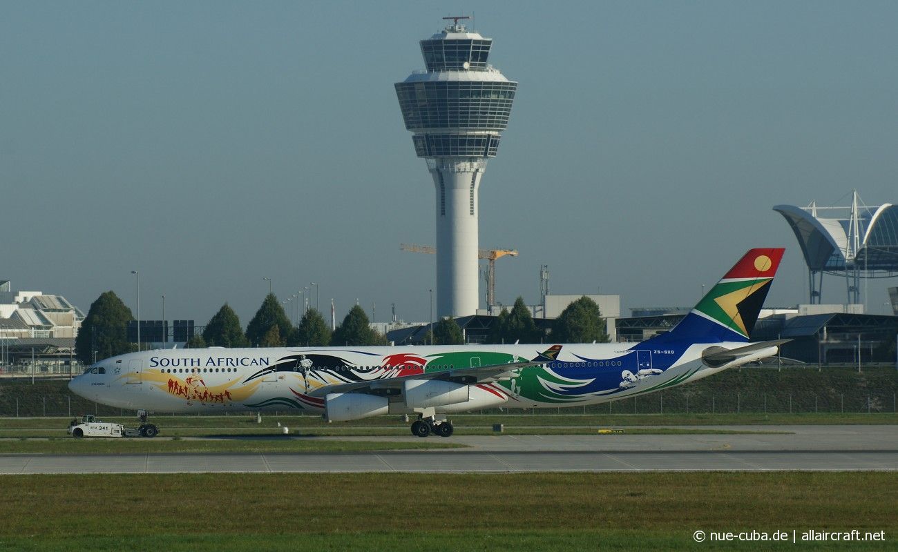 ZS-SXD (cn 0643) Airbus A340-313X