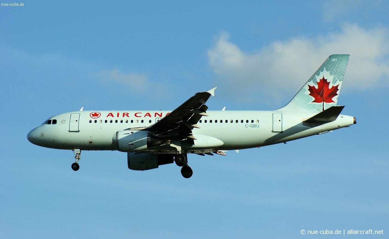 C-GBIJ (cn 0829) Airbus A319-114