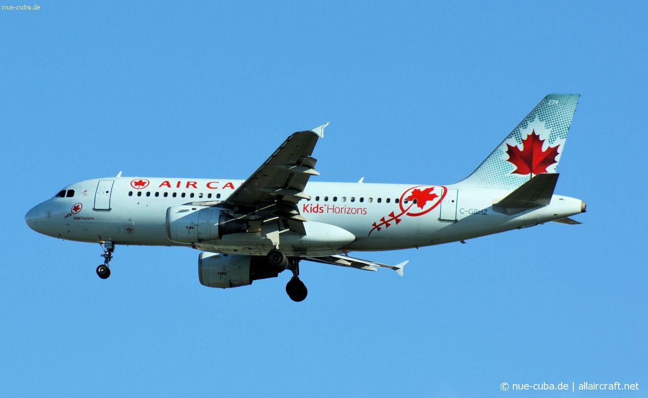 C-GBHZ (cn 0813) Airbus A319-114