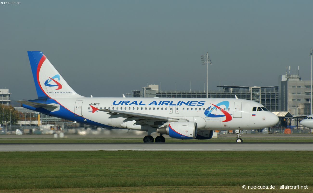 VQ-BTY (3385) 2008 Airbus A319-112