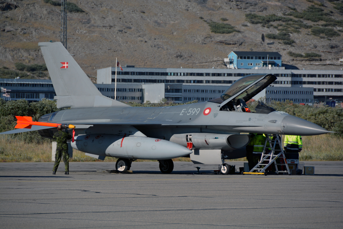 E-599 · General Dynamics F-16AM · (SFJ / BGSF)