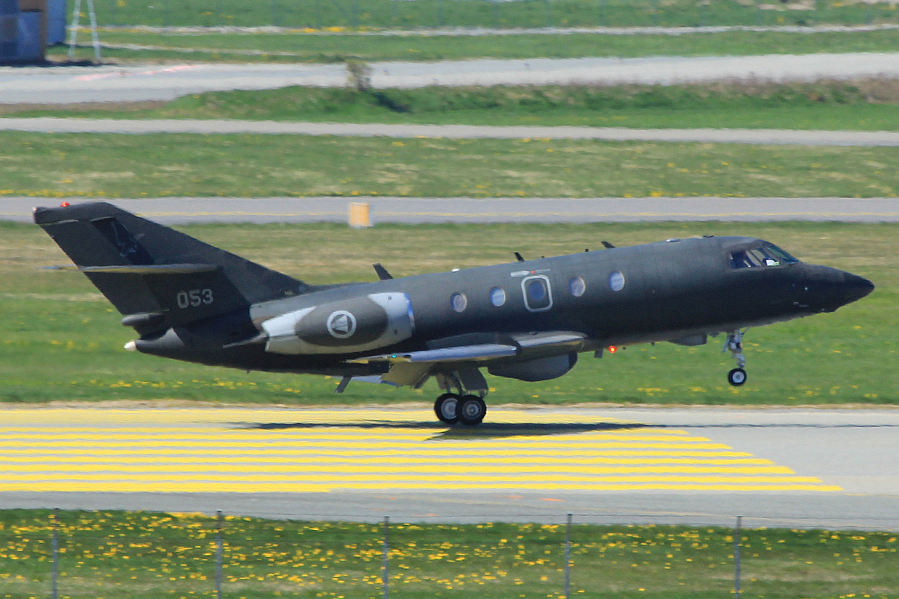 053 ( 53 ) 1966 Dassault Falcon 20 ECM