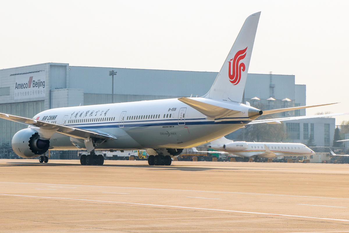 B-1591 · Boeing 787-9 Dreamliner · (PEK / ZBAA)