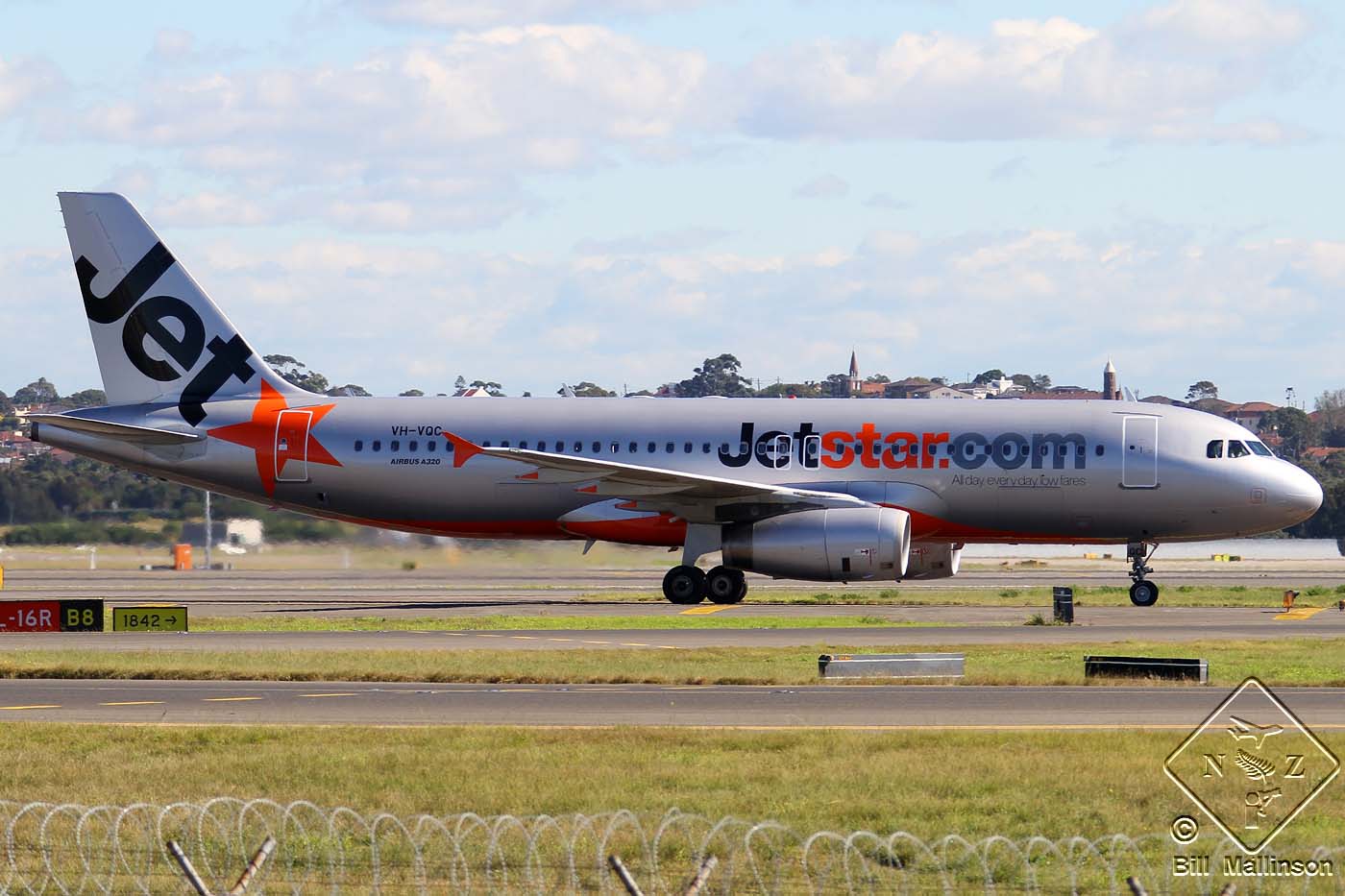 VH-VQC (3688) 2008 Airbus A320-232