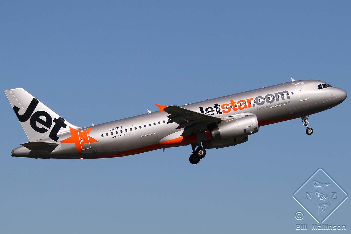 VH-VGP · Airbus A320-232 · (SYD / YSSY)