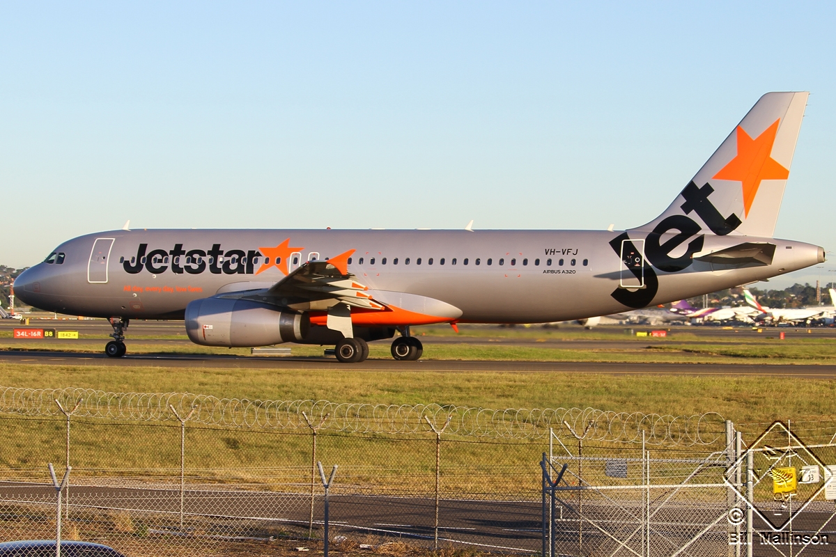 VH-VFJ, (cn 5311), Airbus A320-232