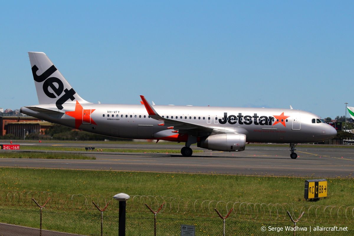 VH-VFY (6362) 2014 Airbus A320-232