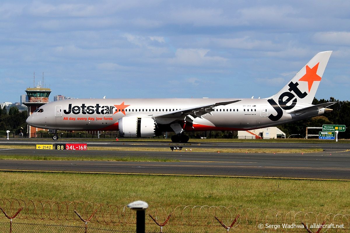 VH-VKK · Boeing 787-8 Dreamliner · (SYD / YSSY)