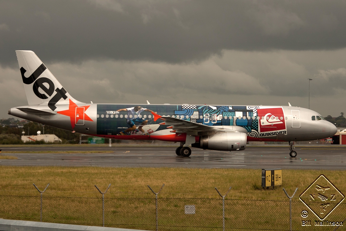 VH-VGZ · Airbus A320-232 · (SYD / YSSY)