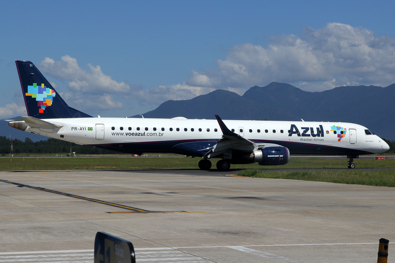 PR-AYI · Embraer 190-200IGW · (FLN / SBFL)