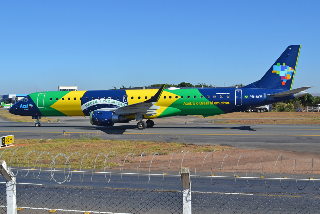 PR-AYV (cn 19000449) Embraer 190-200IGW