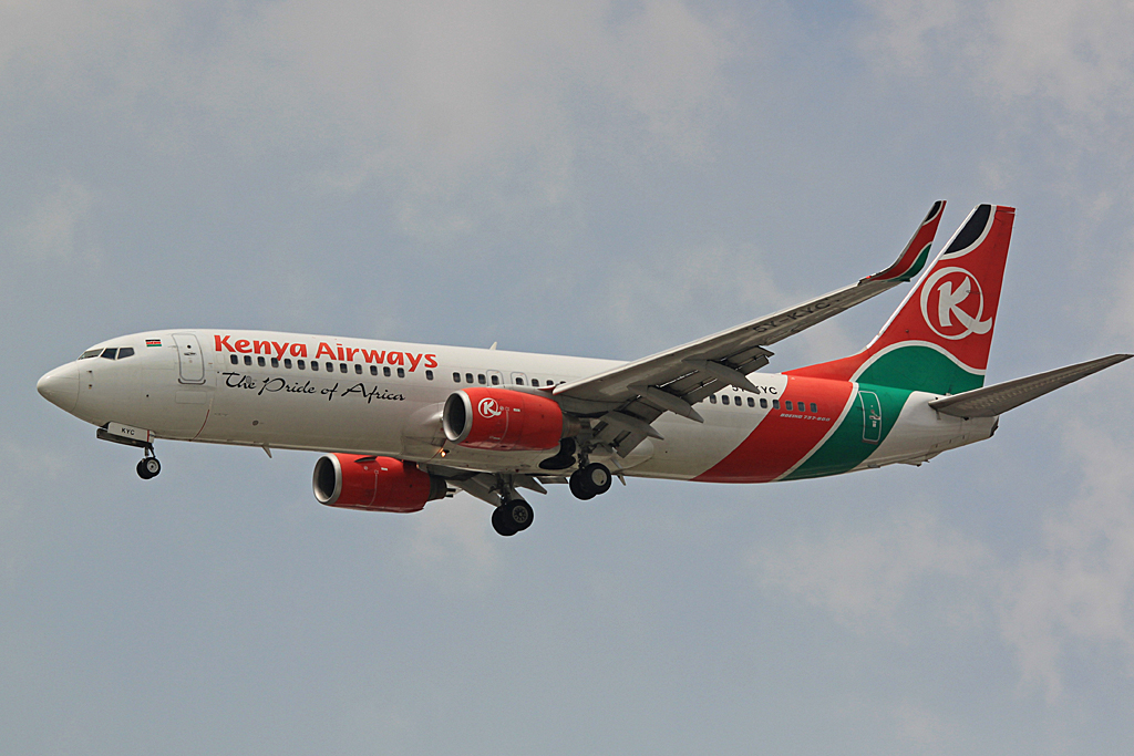 5Y-KYC · Boeing 737-8AL(WL) · (JNB / FAOR)