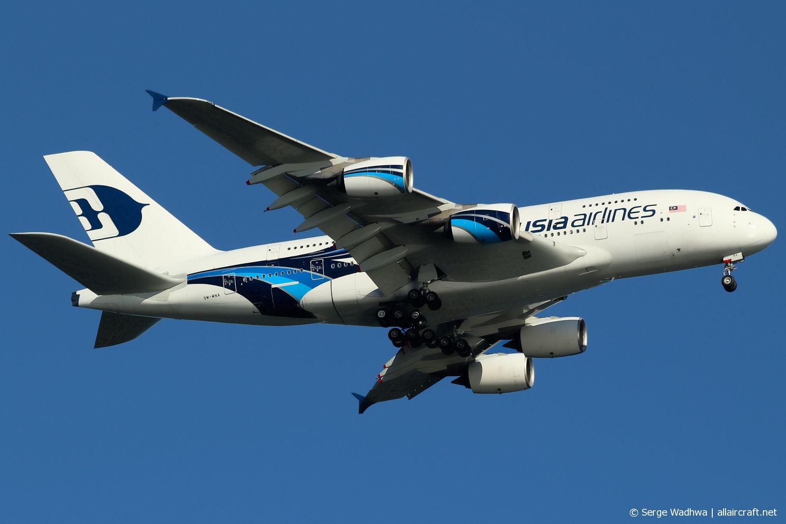 9M-MNA (078) 2011 Airbus A380-841