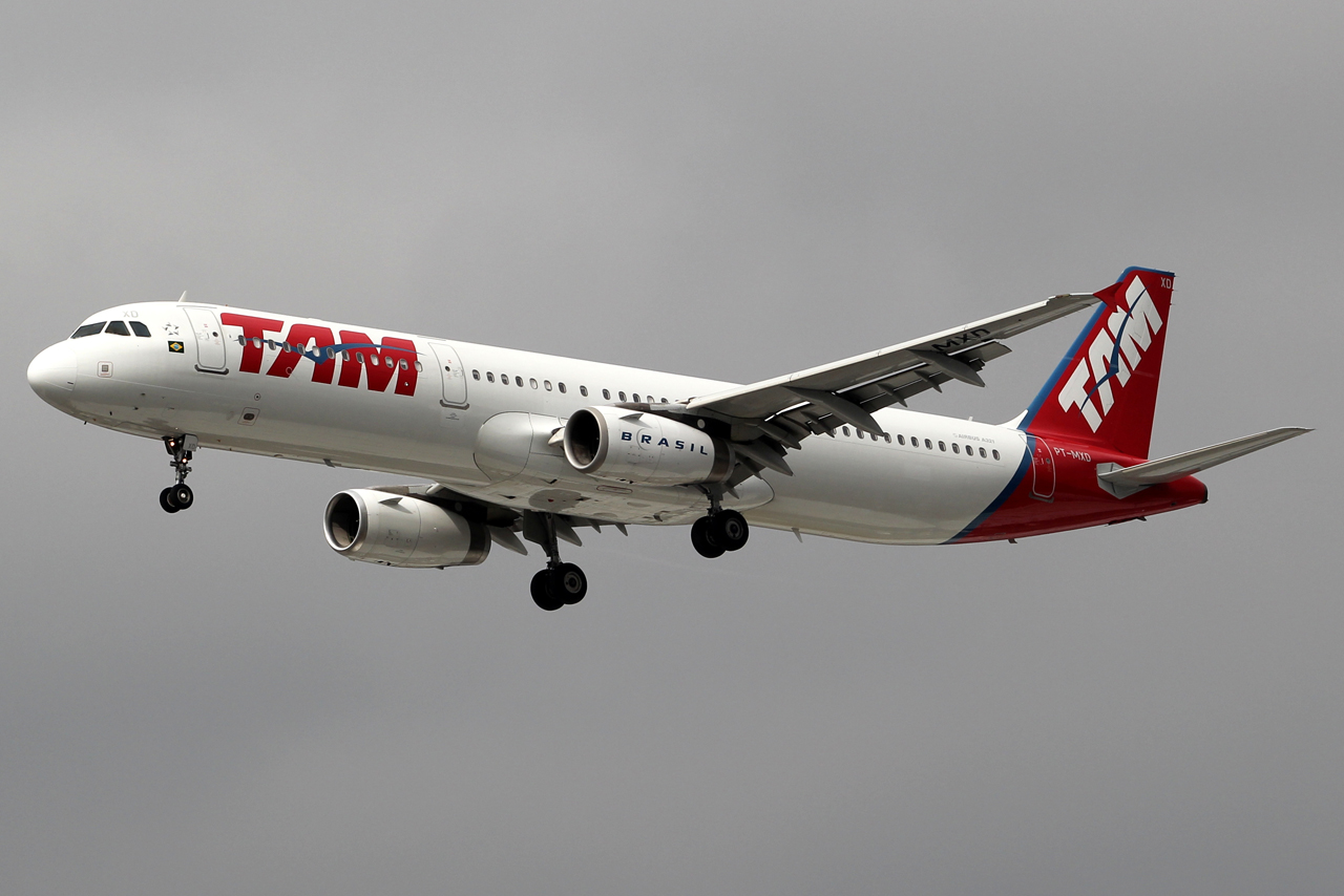 PT-MXD · Airbus A321-231 · (GRU / SBGR)