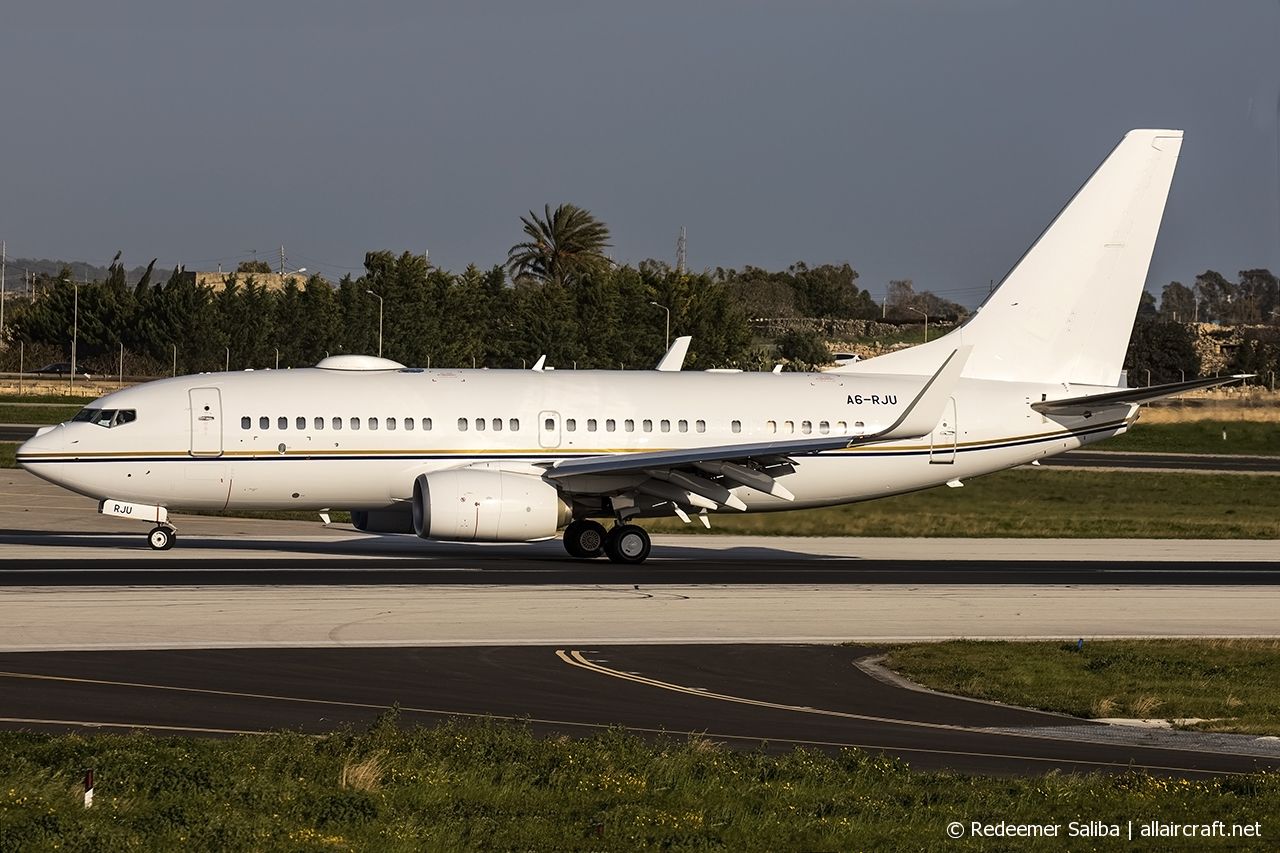 A6-RJU (62468) 2015 Boeing 737-77W(WL) BBJ