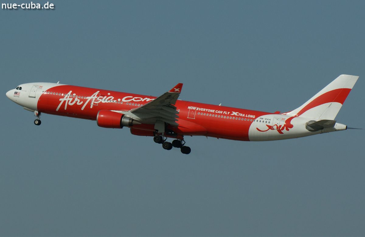 9M-XAA · Airbus A330-301 · (TSN / ZBTJ)