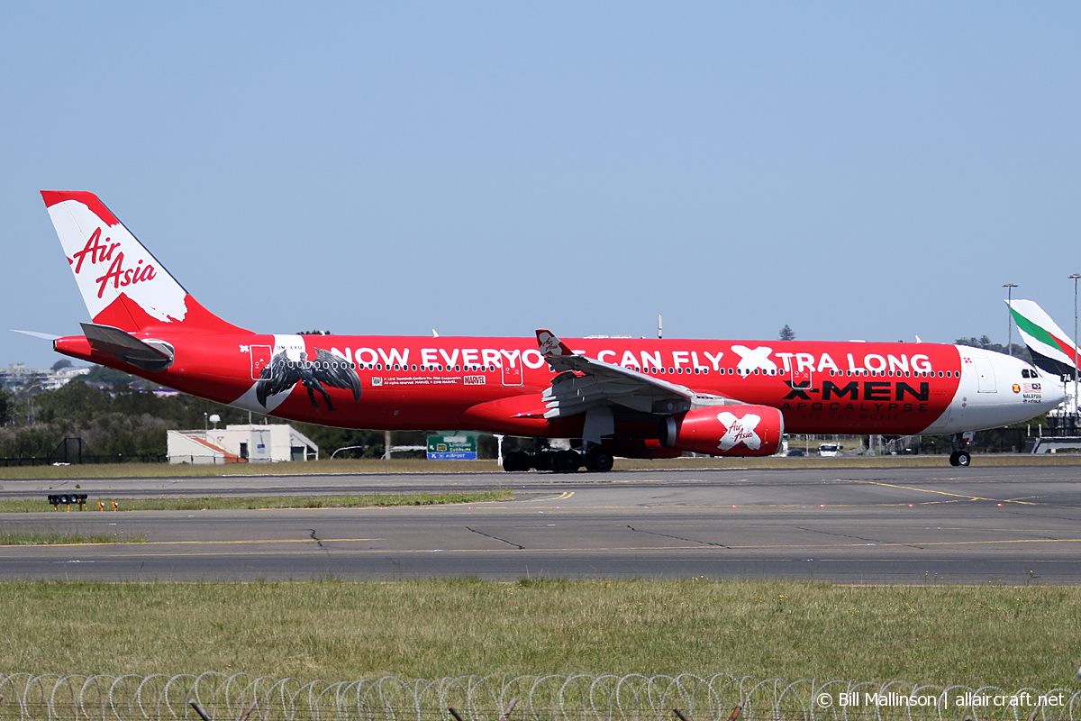 9M-XXU (cn 1581) Airbus A330-343