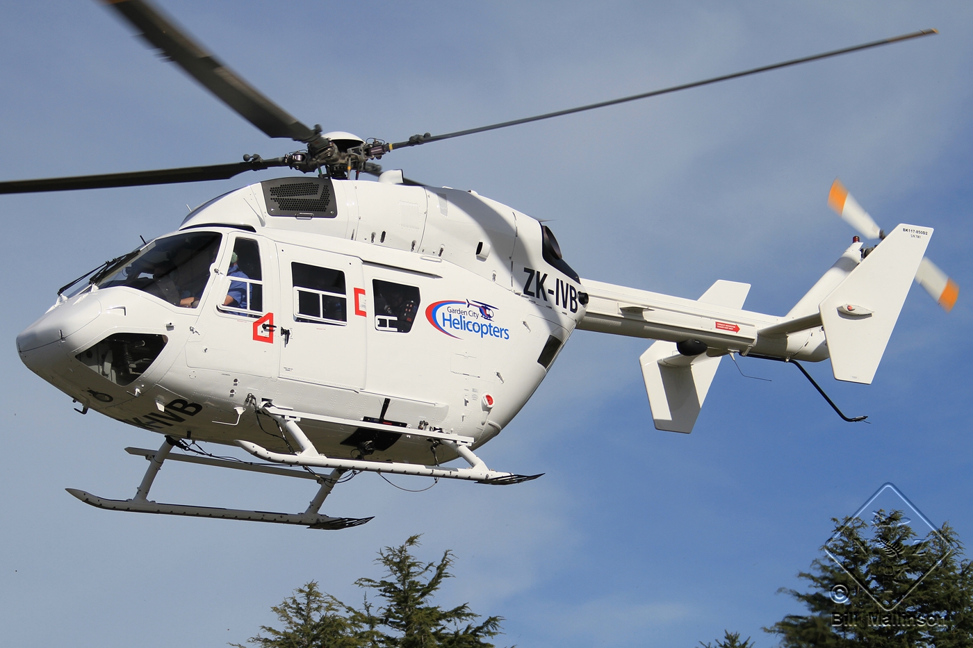 ZK-IVB (7061) 1985 MBB BK117B-2