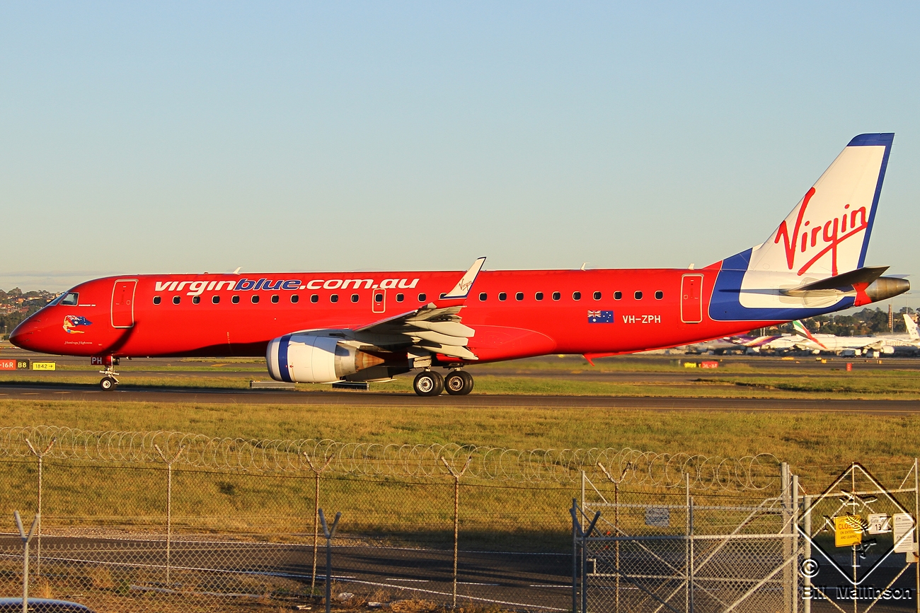 VH-ZPH (19000199) Embraer 190-100IGW