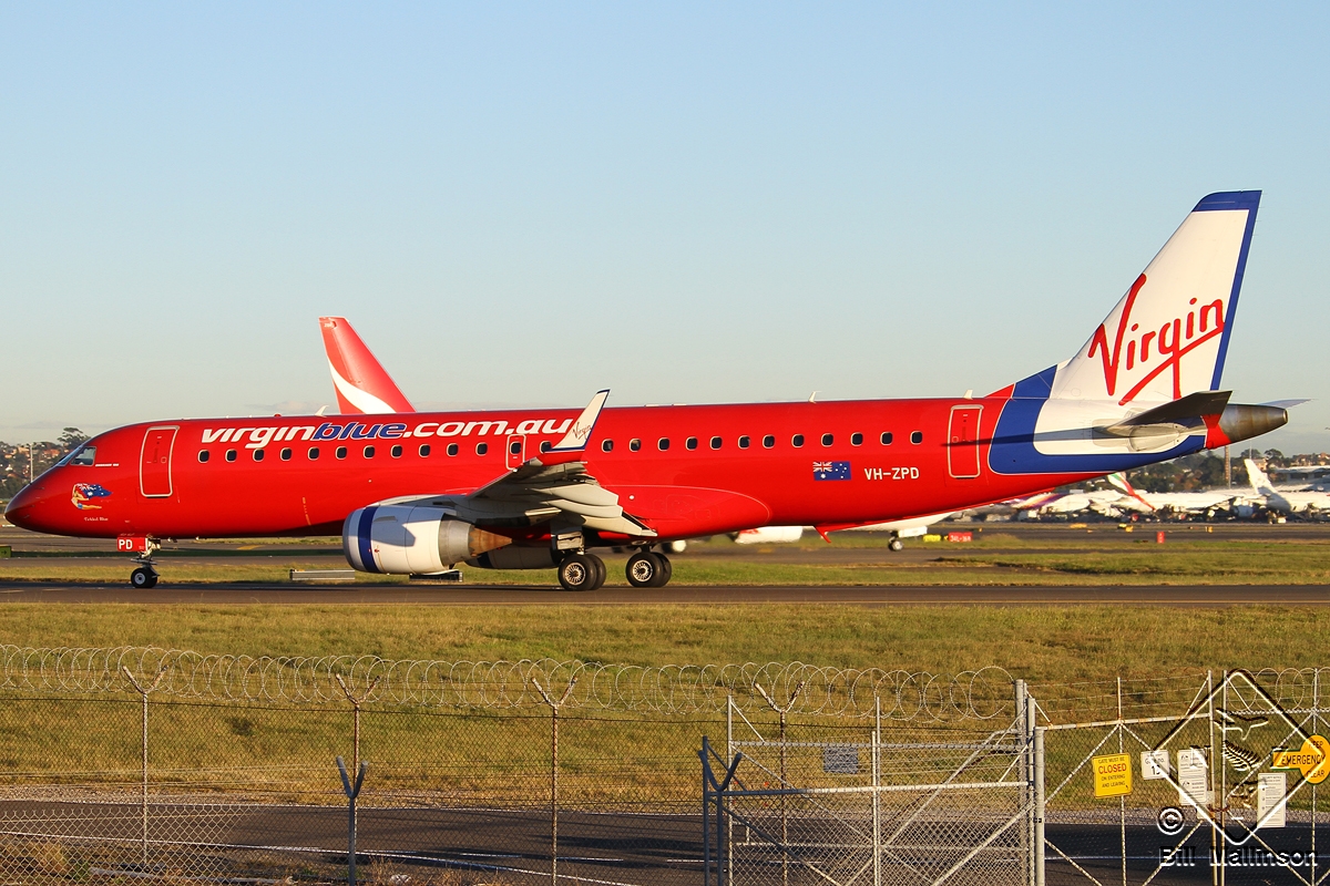 VH-ZPD (19000176) Embraer 190-100IGW