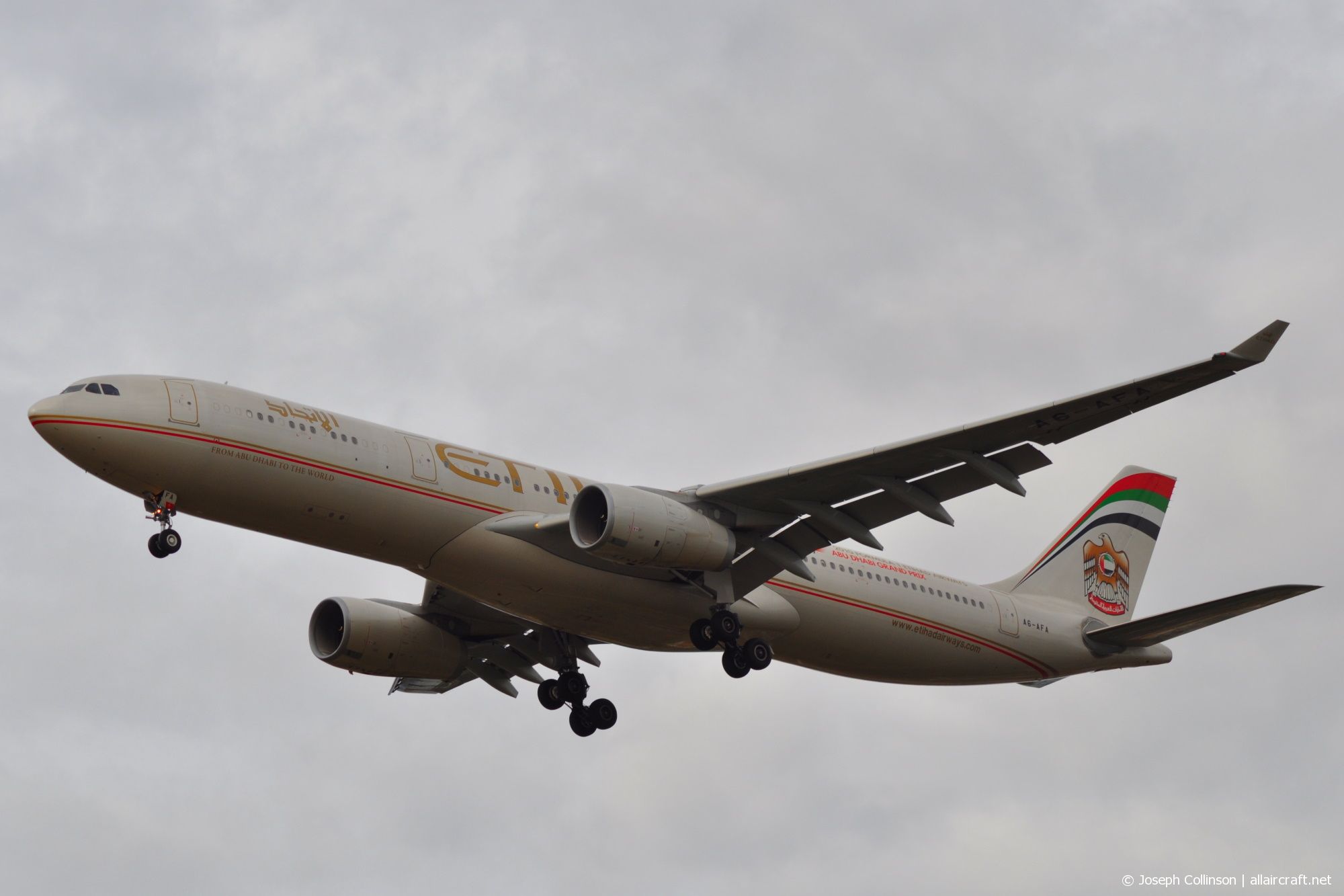 A6-AFA (1071) 2009 Airbus A330-343