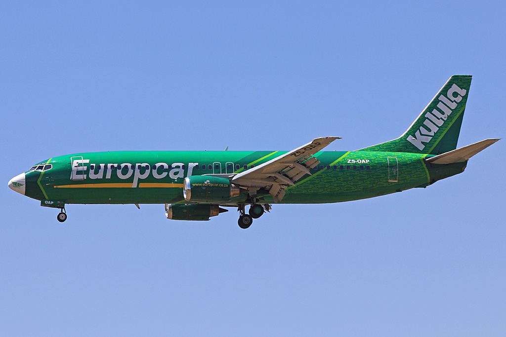 ZS-OAP (24167) 1989 Boeing 737-4S3